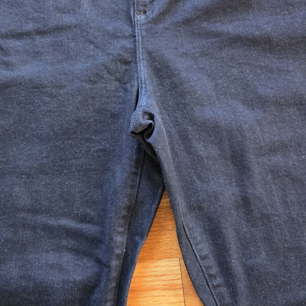 Banana Republic Womens Size 34/18 Tall Dark Wash Denim Skinny NWT City Preppy - Picture 8 of 11